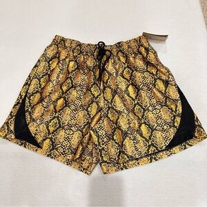 Nike Fly Yellow and Black Dri-FIT Shorts